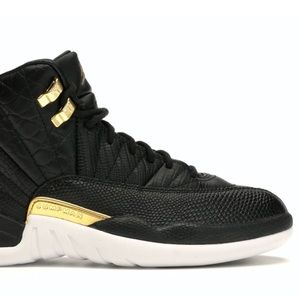 retro 12s gold